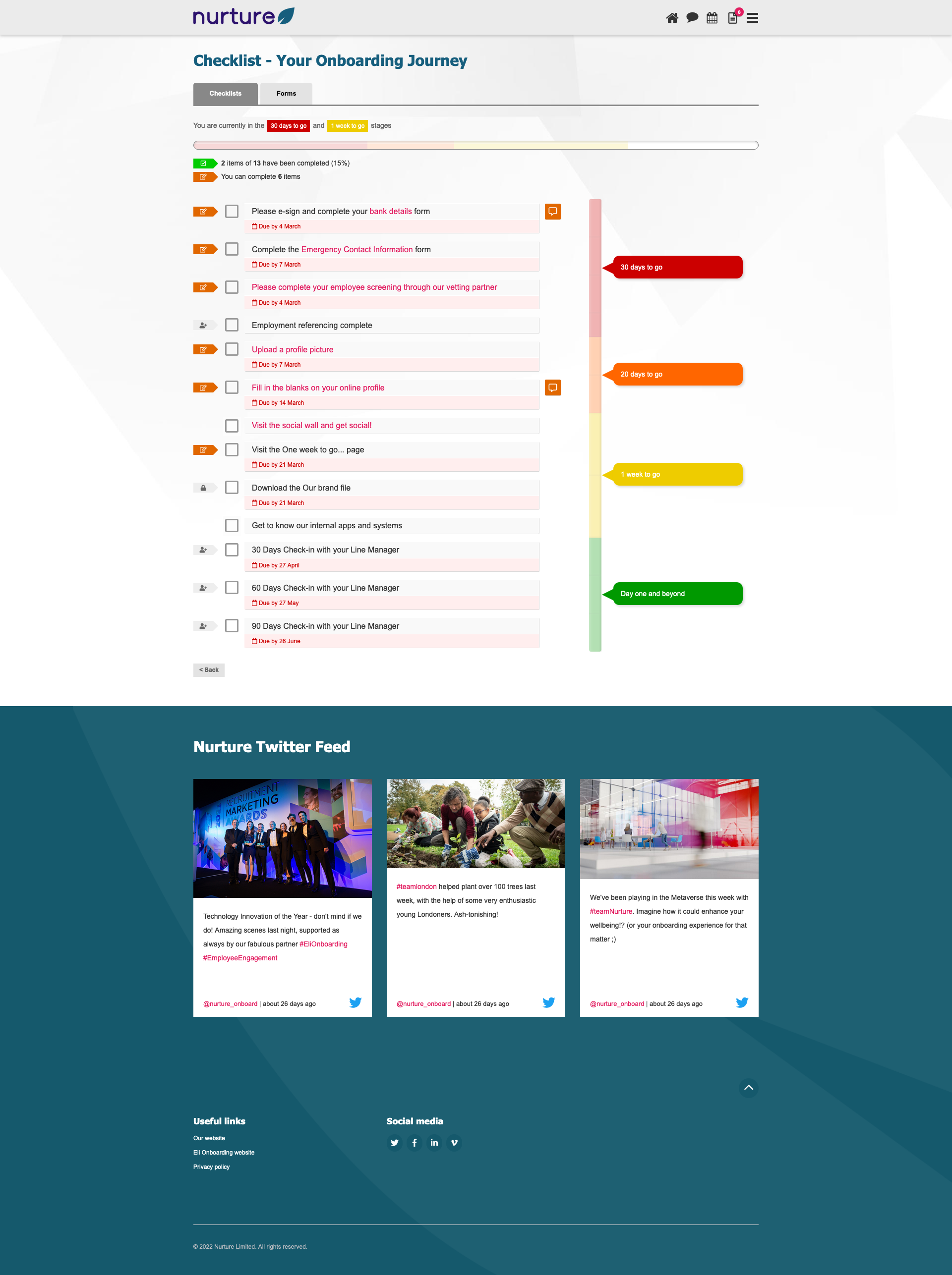 Applicant list screenshot
